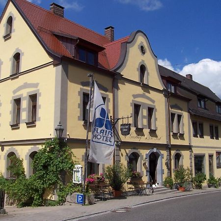 Hotel-Gasthof Die Post Brennerei Frankenhoehe Schillingsfürst Extérieur photo